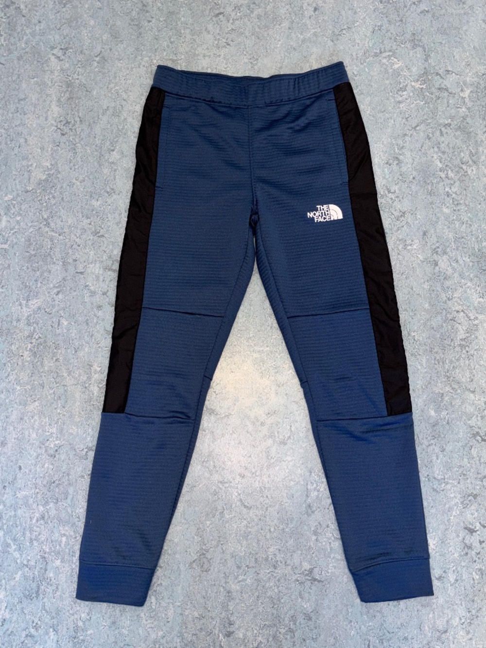 The North Face Boys Athletic Joggers Shady Blue Black Size 12